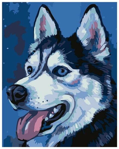 Хаски морда