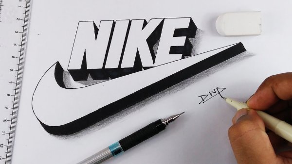 Nike рисунок