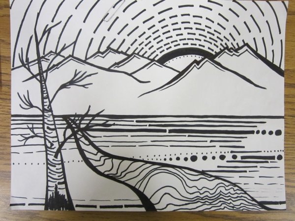 Рисование линиями