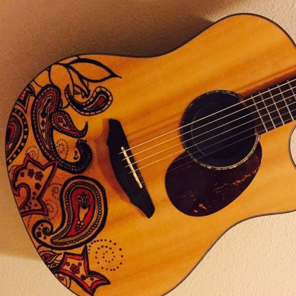 Роспись гитары