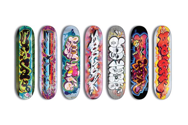 Деки скейт Graffiti