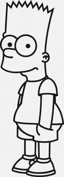 Нарисовать Симпсонов маркерами