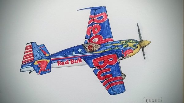 Нарисовать самолет пассажирский