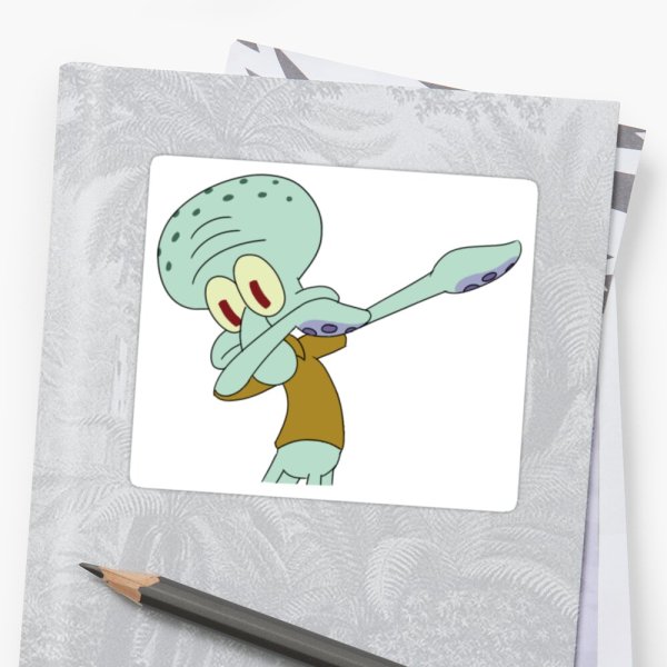 Сквидвард фломастером