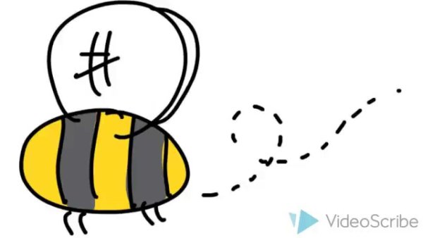 Как легко нарисовать пчелку