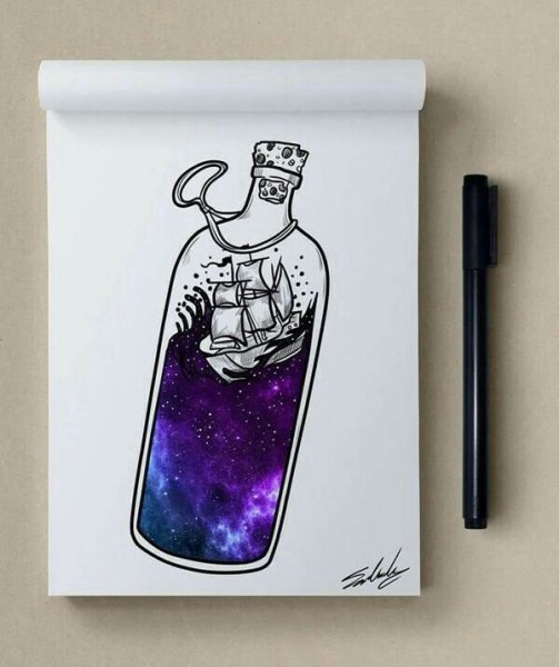 Крутые рисунки для скетчбука легкие