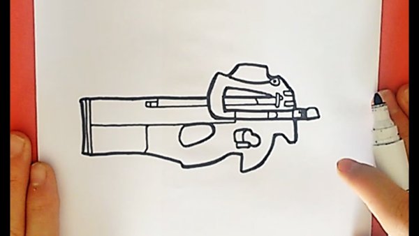 Срисовываем оружие из Standoff