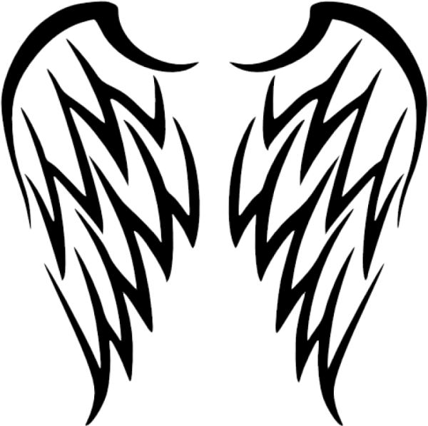 Тату Крылья