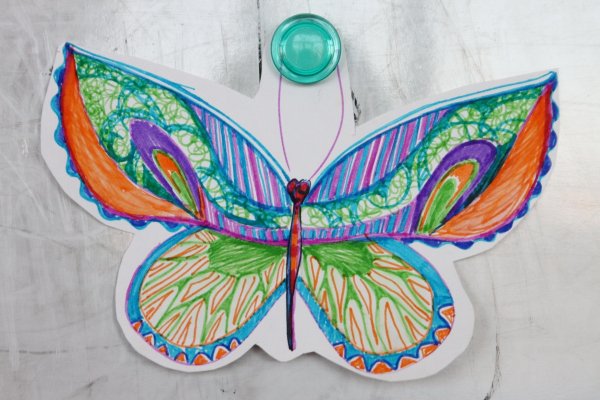 Узоры для рисования бабочки