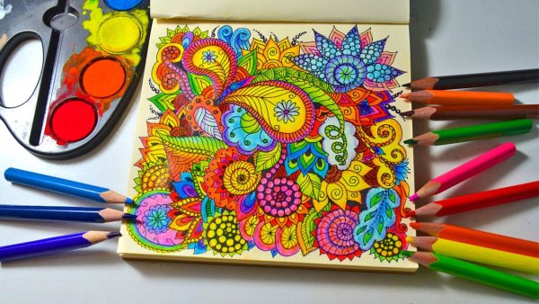 Интересные техники рисования