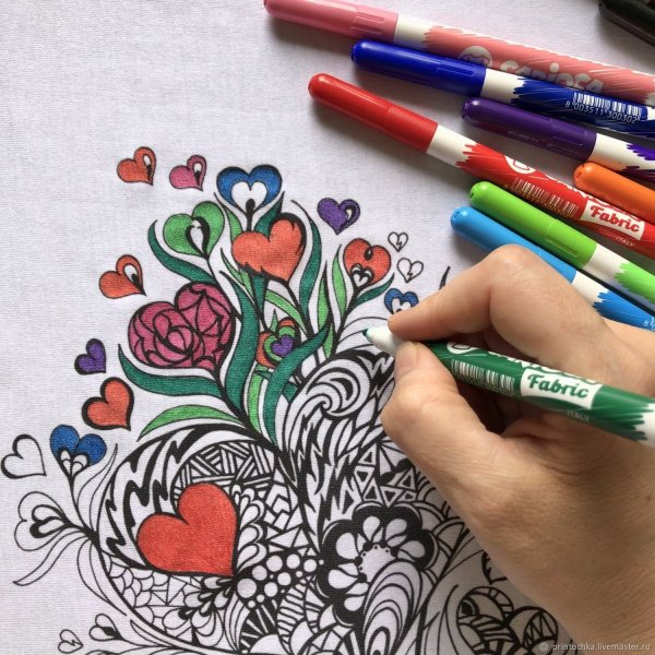 Рисунки фломастерами