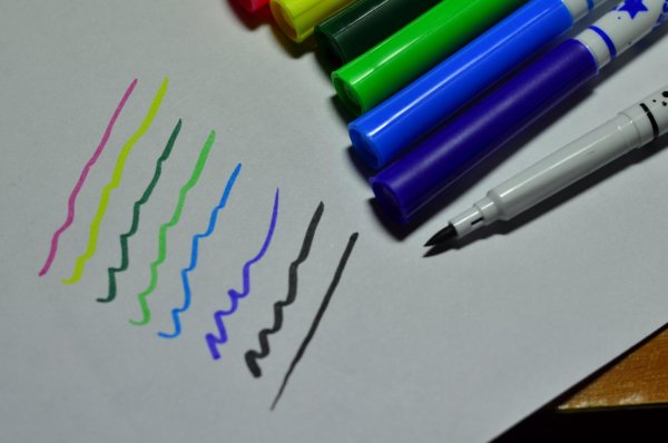 Изо фломастерами