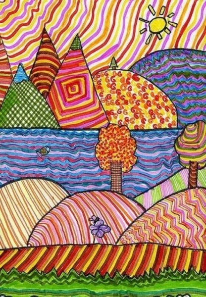 Декоративный пейзаж