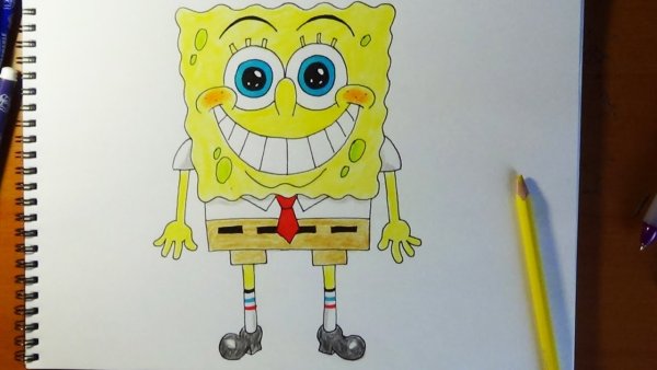 Рисунки на тему Спанч Боб