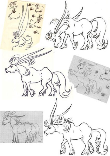 Конек горбунок кобылица