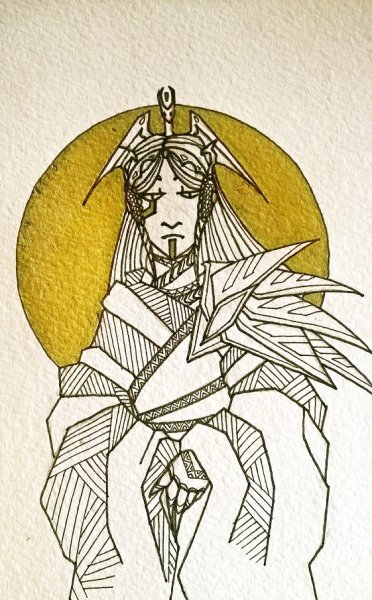 Рисунки золотым маркером