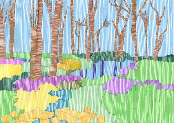 Акварельные рисунки