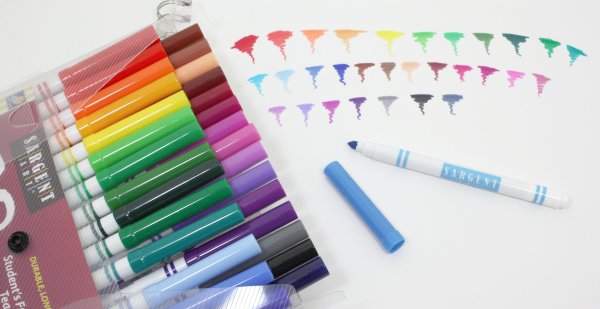 Рисование фломастерами и карандашами