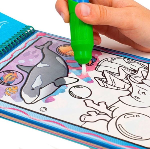 Водные раскраски с специальным маркером