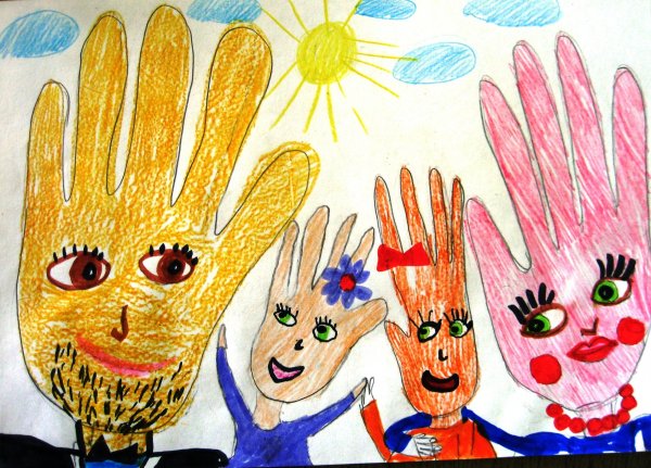 Ладошка рисунок