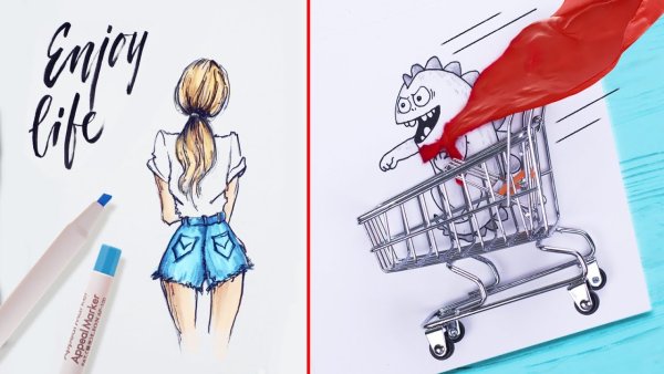 Лайфхаки для красивых рисунков