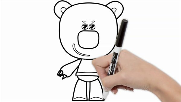 Как нарисовать Мимимишки