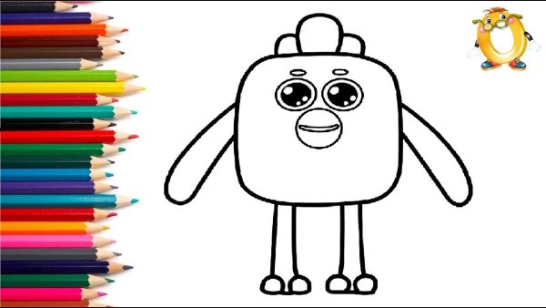 Раскраска Мимимишки Цыпа