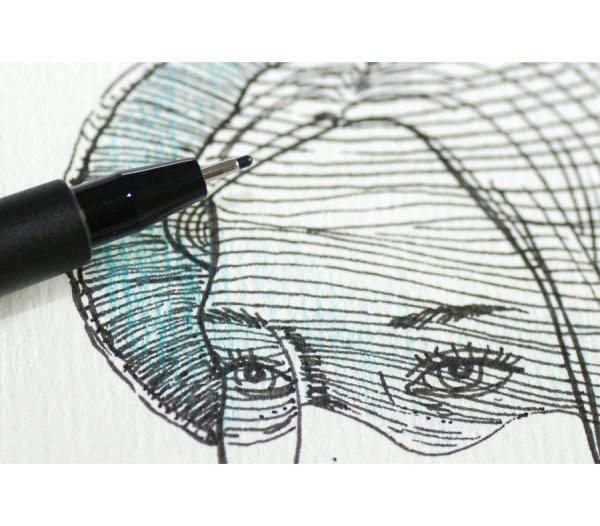 Фломастеры двухцветные