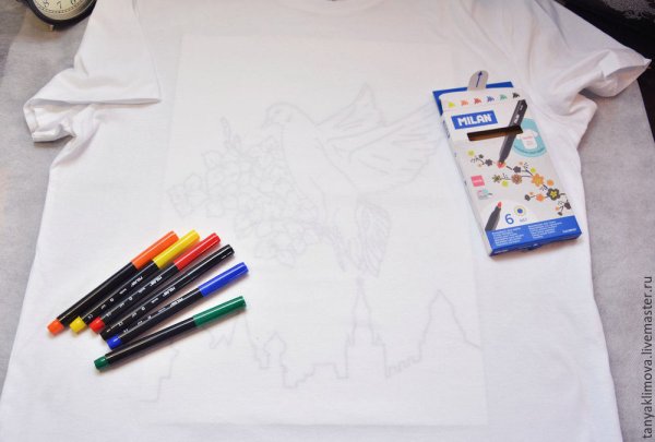 Маркеры для рисования по ткани