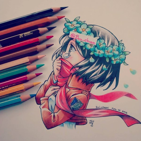 Аниме рисунки из инстаграма