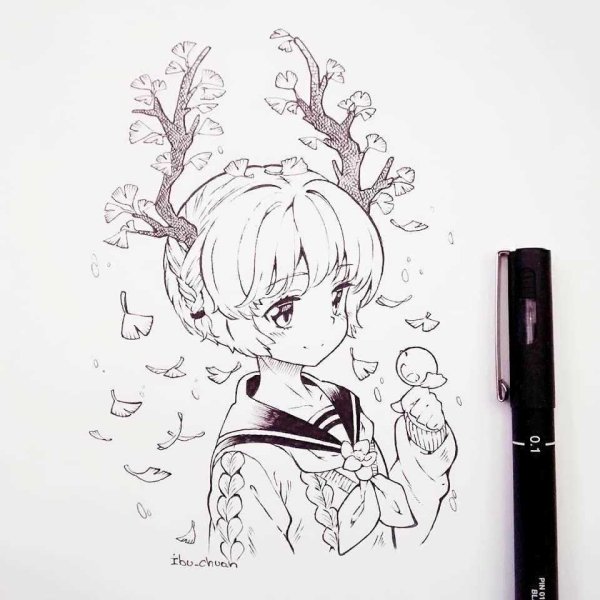 Рисование фломастерами милые