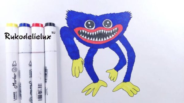 Рисовать Хагги Вагги