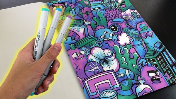 Идеи для рисования акварелью простые