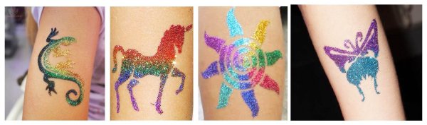 Татухи на руку ручкой синей