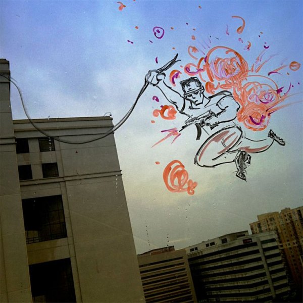 Стекло для рисования маркером