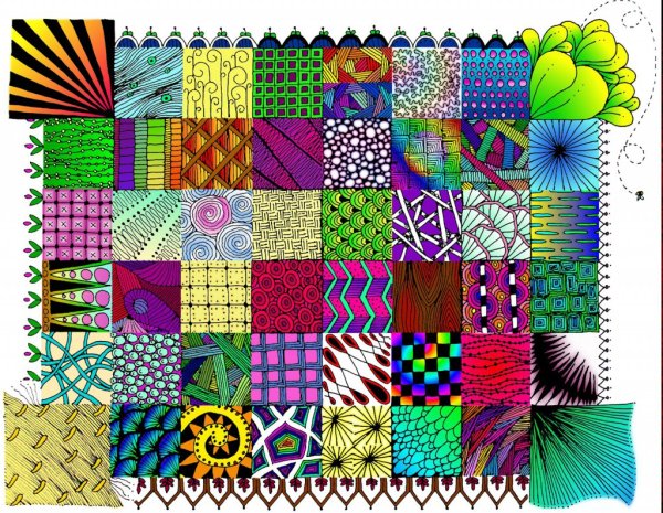 Дудлинг и Зентангл