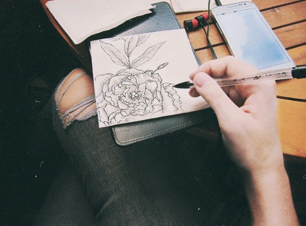 Салфетка рисунок