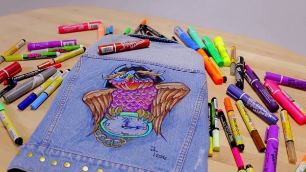 Рисование маркерами для детей