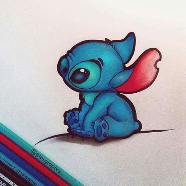 Стич фломастерами