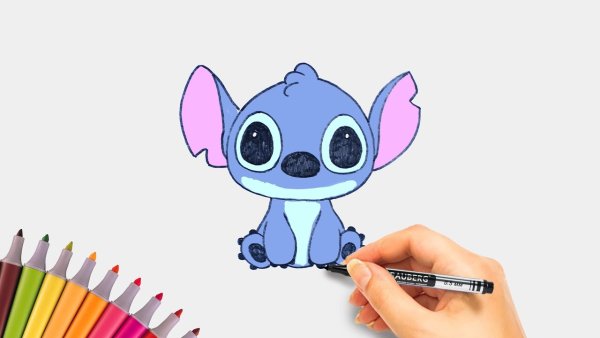 Герои Дисней Стич Sketch