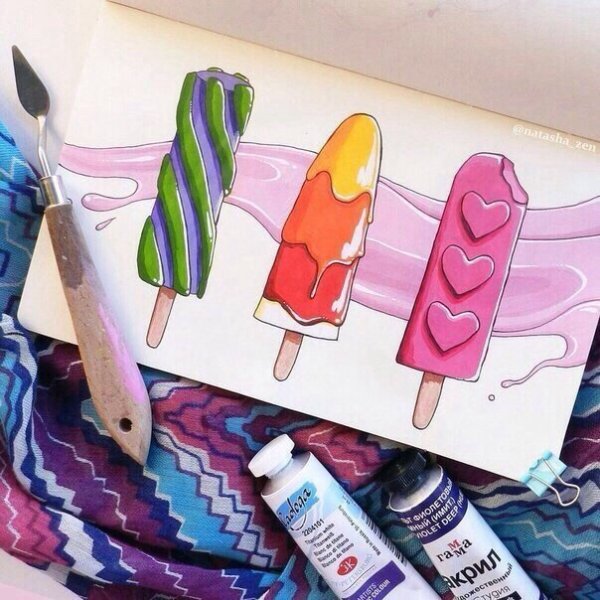 Красивые штучки для рисования маркерами