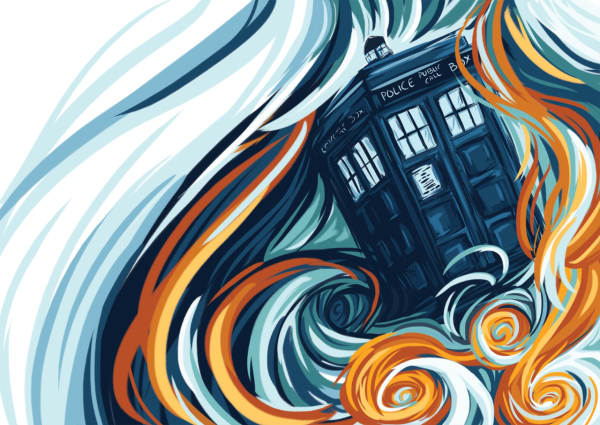 Доктор кто Тардис арт