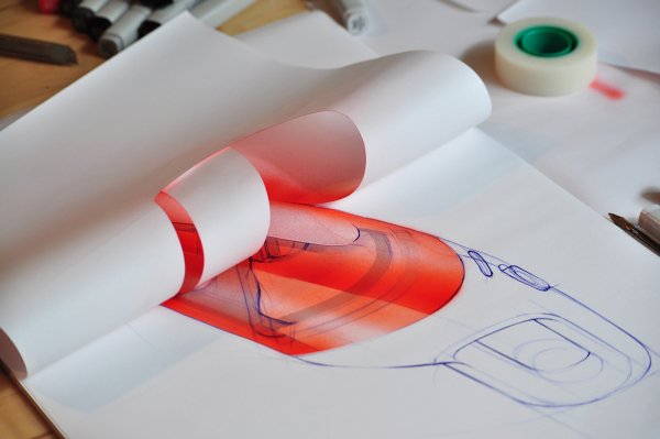 Рисуем на пластике фломастерами