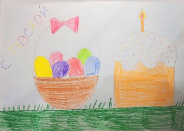 Рисунки на Пасху ранний Возраст