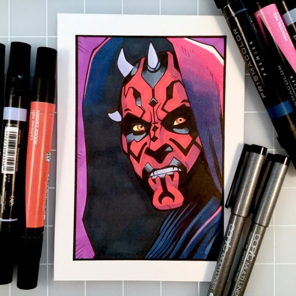 Звездные войны маркерами