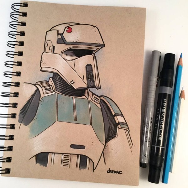 Звездные войны скетчинг