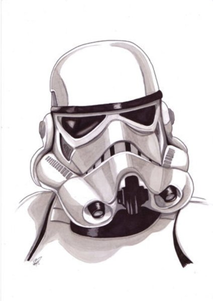 Звездные войны чб