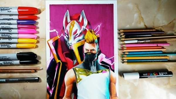 Скетчинг ФОРТНАЙТ