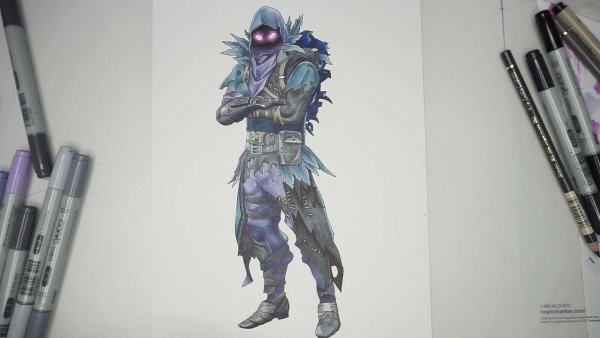 Как нарисовать ФОРТНАЙТ