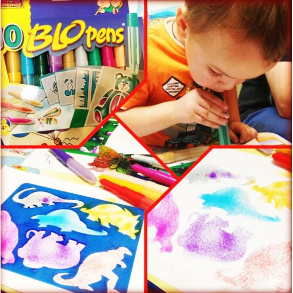 Фломастеры выдуваемые Magic